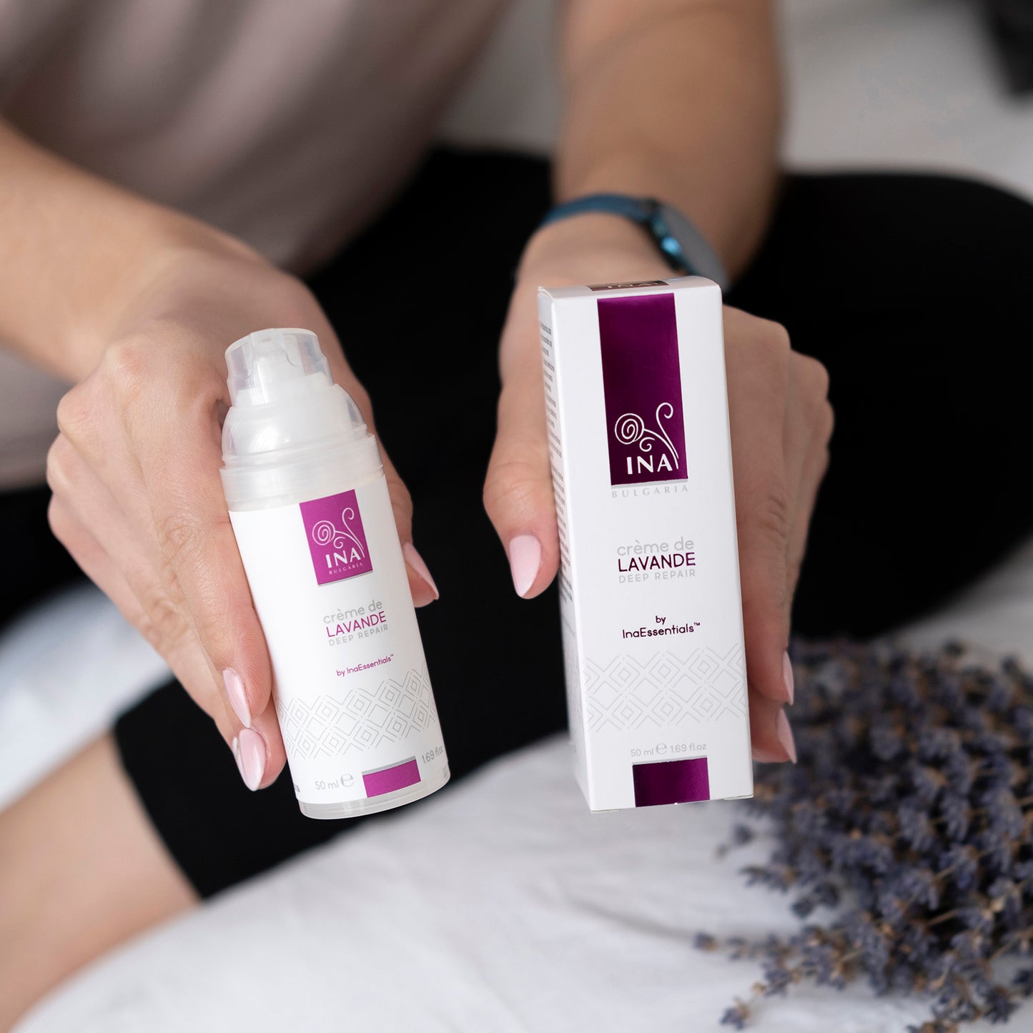 Lavender Secret - Crema de manos natural para Manos Secas