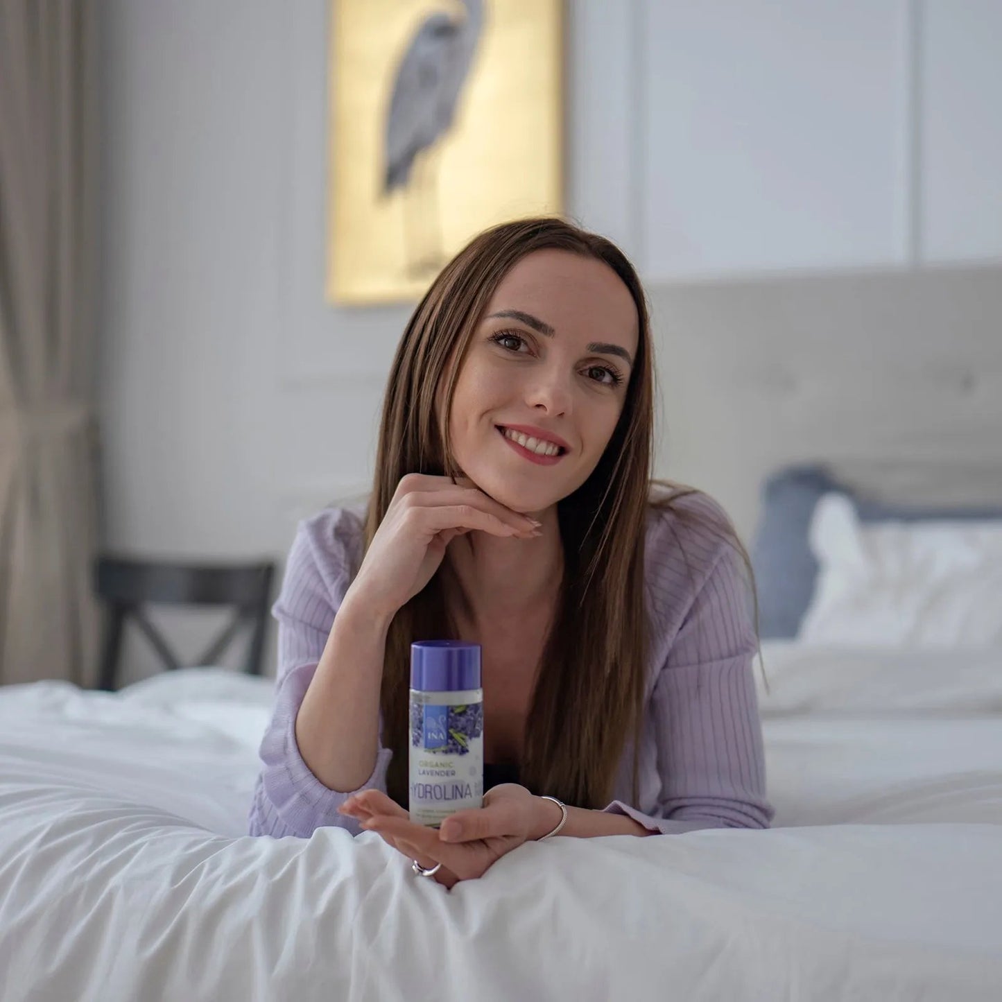 Agua de Lavanda Orgánica - Hydrolina para el Acné - Hidrolato de Lavanda