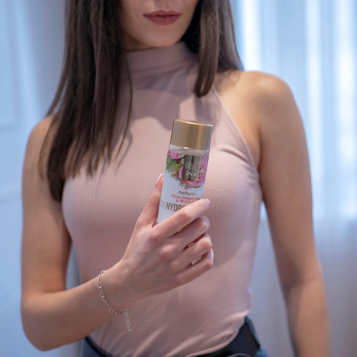Hydrobiotic - Rosa, Abeto Blanco y Cáscara de Limón - cuidado intensivo Anti-Age
