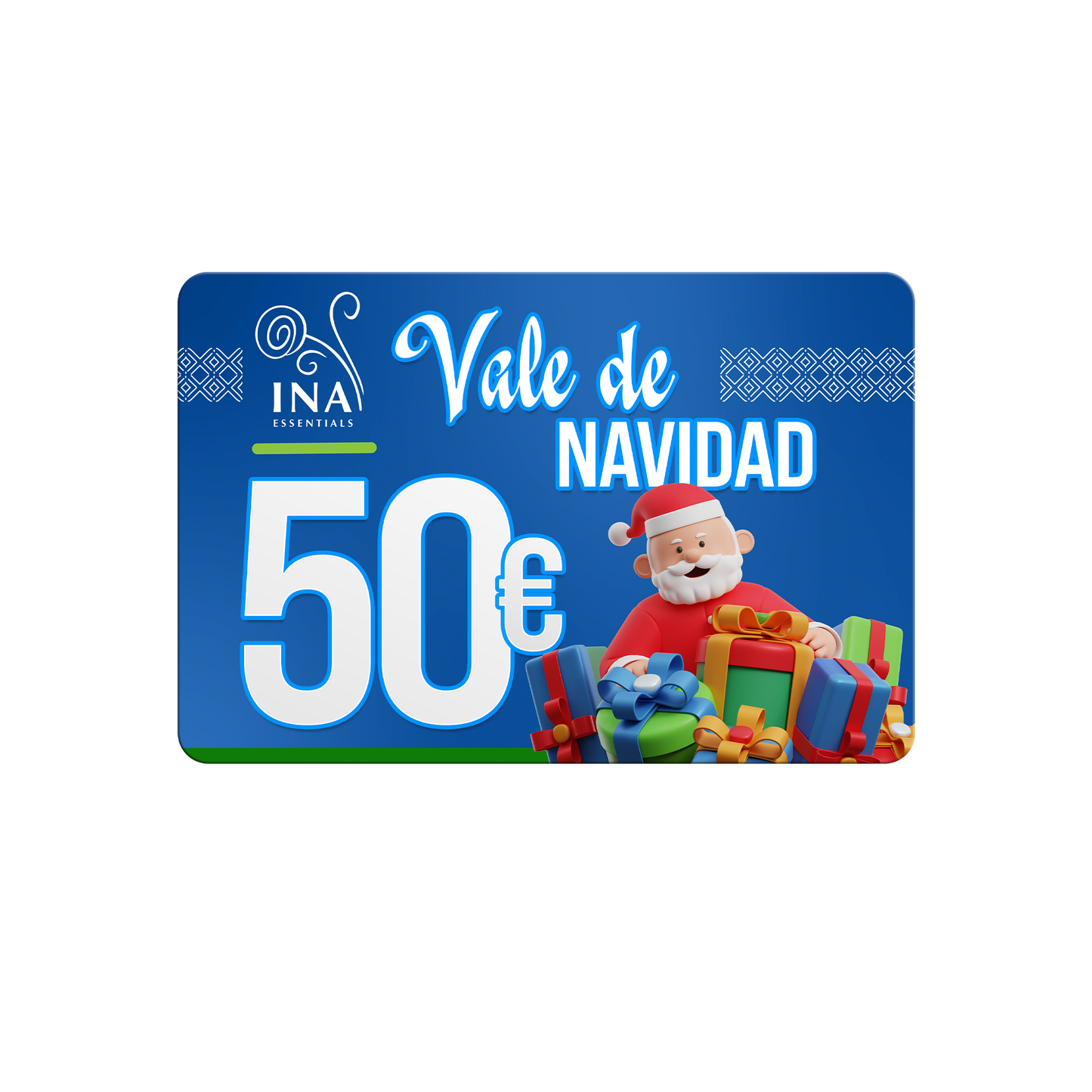 Compra un vale navideño por valor de 50 €, paga 40 € - Vale digital