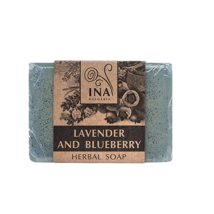 ACCESO ESPECIAL Jabón Herbal Natural con Lavanda y Arándano - para el Acné Corporal y la Piel Propensa a Imperfecciones