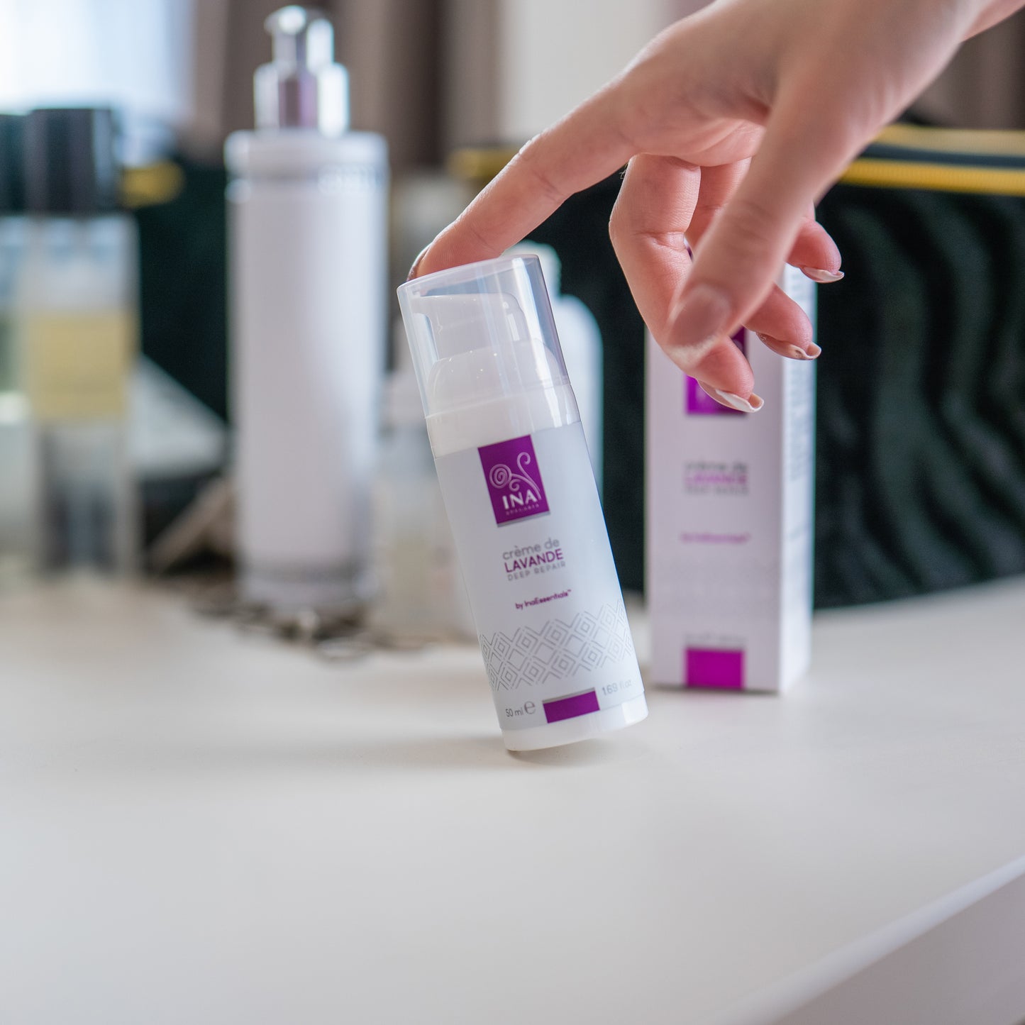 Lavender Secret - Crema de manos natural para Manos Secas