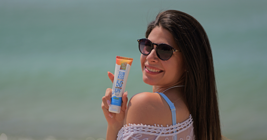 Protector solar natural para rostro y cuerpo SPF 50 con Abeto Blanco