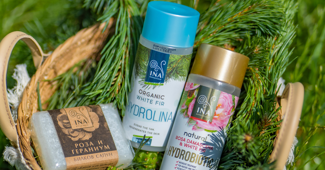 Conjunto de productos naturales InaEssentials para las manchas de pigmentación