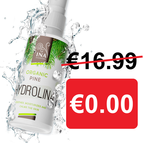 + Regalo Agua de Pino Blanco Orgánico - Hydrolina - Spray para Hongos en las uñas de los pies y Olor a pies