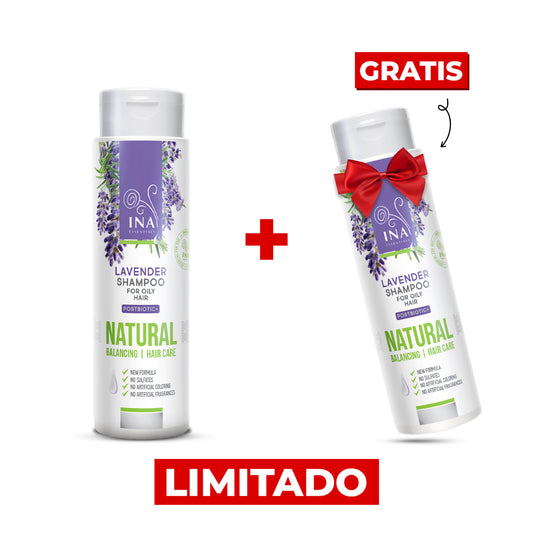 Compra 1 Champú Natural de Lavanda y Llévate 1 Gratis