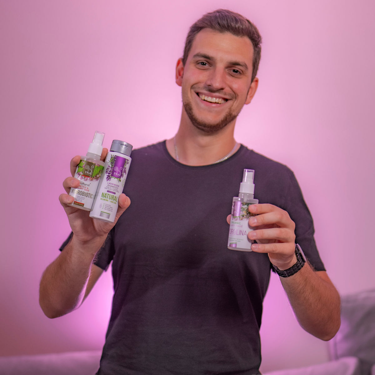 Caspa RoutINA™ para Él - solución duradera para la Caspa y la Seborrea