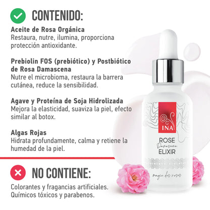 Compre 1 Serum Rose Elixir y llévese 2 productos gratis