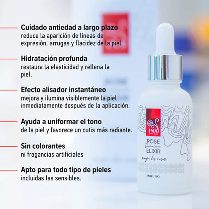 Compre 1 Serum Rose Elixir y llévese 2 productos gratis