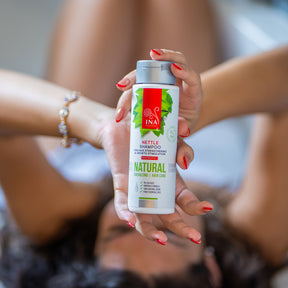 Champú Natural de Ortiga Silvestre para la Pérdida de Cabello