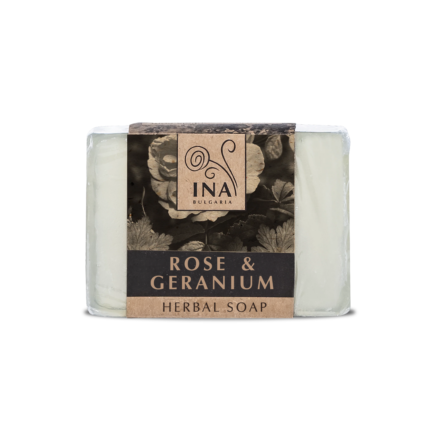 + Regalo Jabón Natural de Hierbas con Aceite de Rosa Damascena y Geranio - acción nutritiva