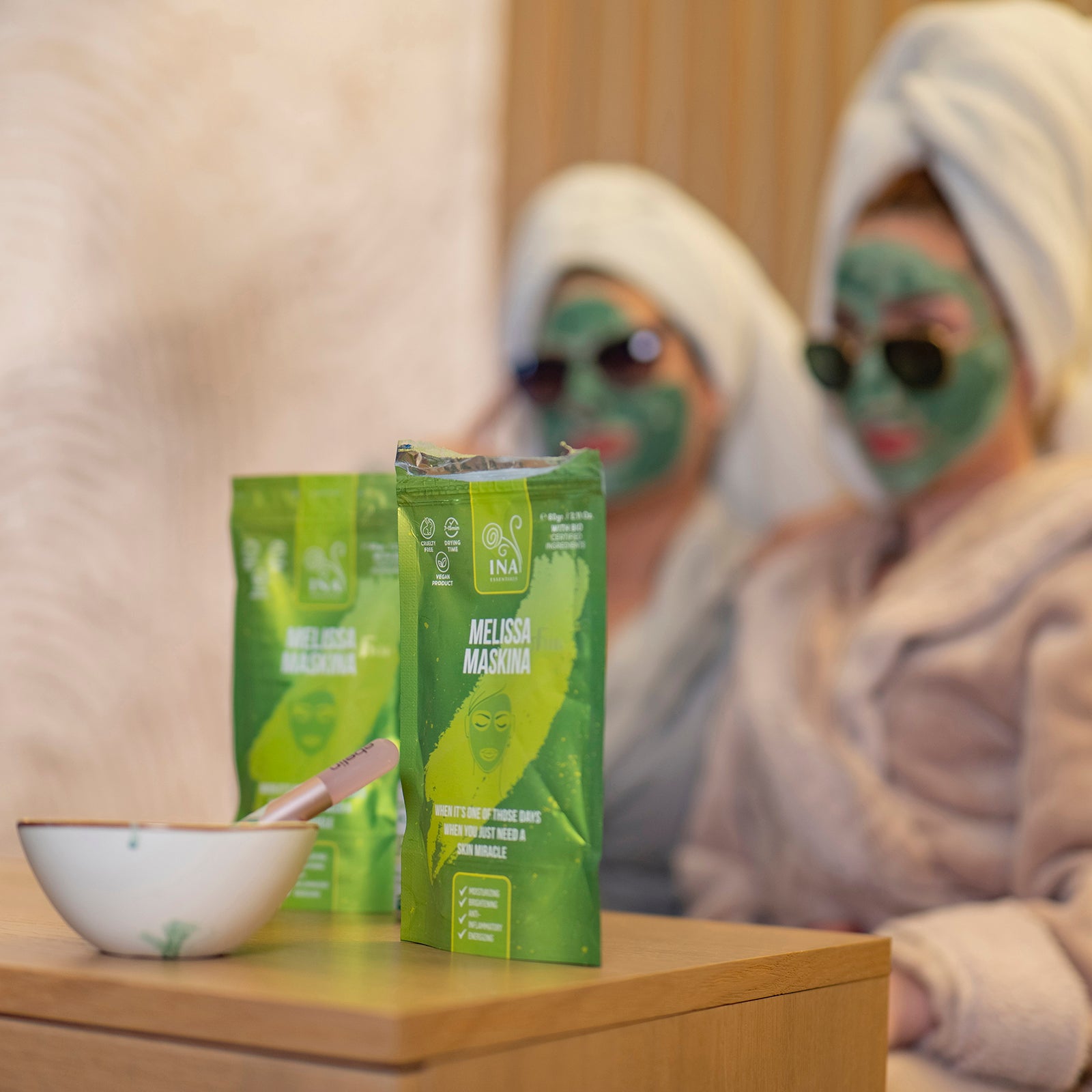 Mascarilla Facial - Maskina de Melisa - cuidado intensivo para piel Seca y Agotada