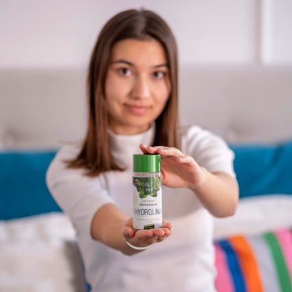Agua de Menta Orgánica - Hydrolina para Tensar y Matificar la piel