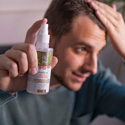 Hydrobiotic - Ortiga y Salvia - cuidado intensivo para la Caída del cabello, la Caspa y el cuero cabelludo Sensible