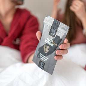 Mascarilla Facial - Maskina Negra - cuidados intensivos para Acné y puntos Negros