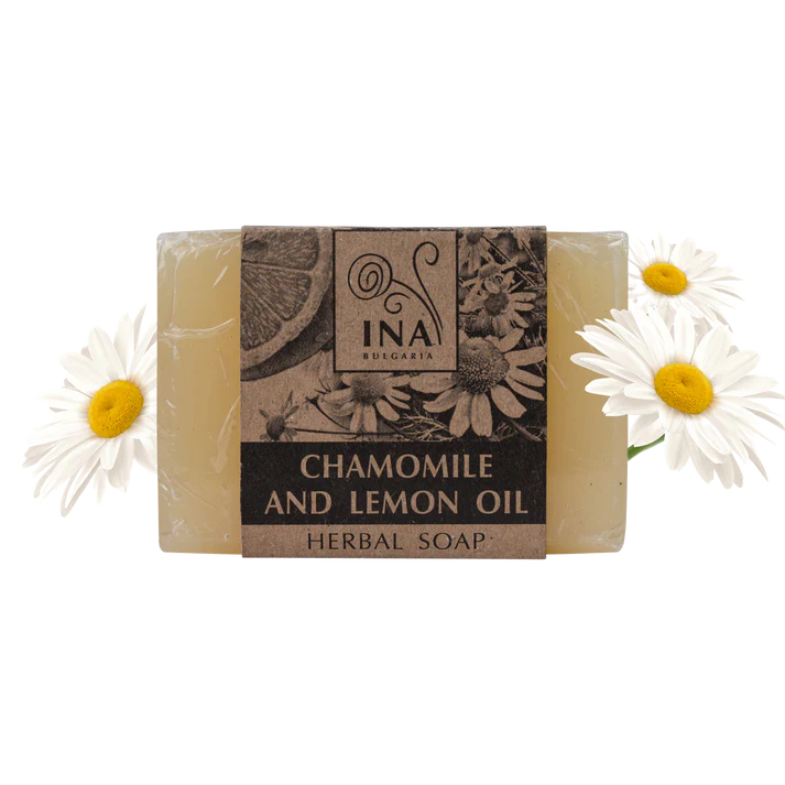 ACCESO ESPECIAL Jabón Herbal Natural con Manzanilla y Aceite de Limón - efecto calmativo