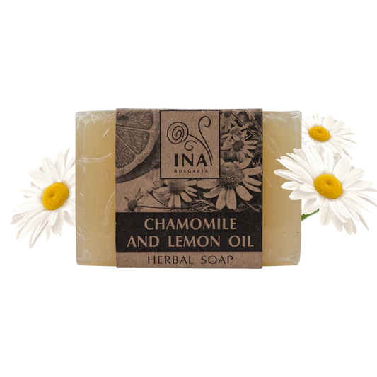 ACCESO ESPECIAL Jabón Herbal Natural con Manzanilla y Aceite de Limón - efecto calmativo