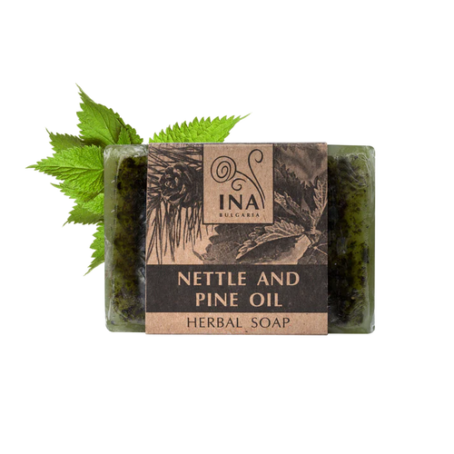 ACCESO ESPECIAL Jabón Herbal Natural con Ortiga y Aceite de Pino - acción antiinflamatoria