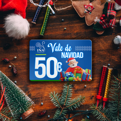 Compra un vale navideño por valor de 50 €, paga 40 € - Vale digital