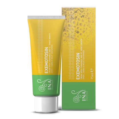Crema para Psoriasis, eczema y piel irritada - con Hierba de San Juan, Manzanilla y Propóleo
