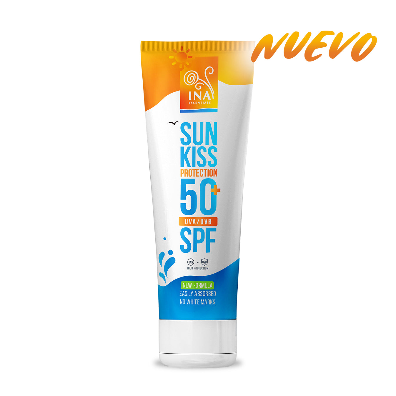 Protector Solar Natural para Rostro y Cuerpo SPF 50+ con Abeto Blanco Orgánico