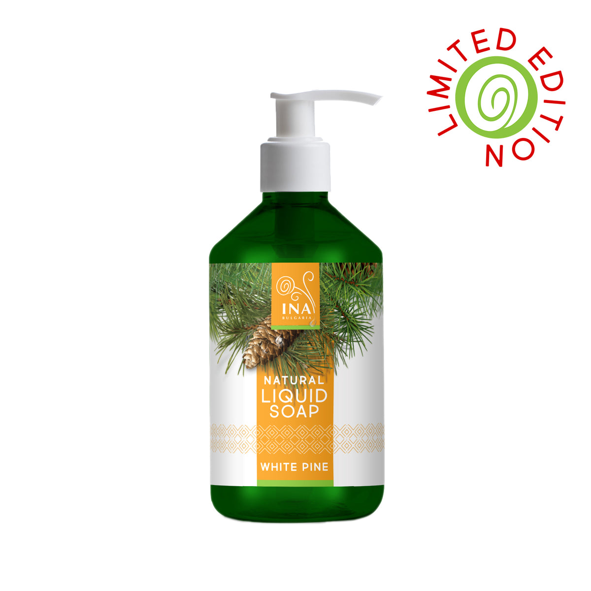 Jabón Líquido Herbal Natural con Aceite de Pino (Edición limitada)