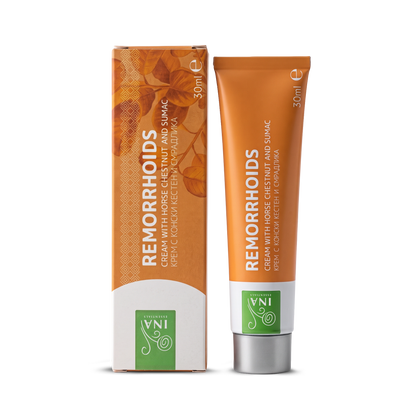 Remorrhoids - crema para las Várices y las Hemorroides - enriquecida con Árbol de Humo y Castaño de Indias