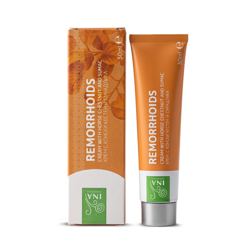 Remorrhoids - crema para las Várices y las Hemorroides - enriquecida con Árbol de Humo y Castaño de Indias
