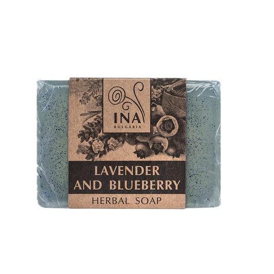 ACCESO ESPECIAL Jabón Herbal Natural con Lavanda y Arándano - para el Acné Corporal y la Piel Propensa a Imperfecciones