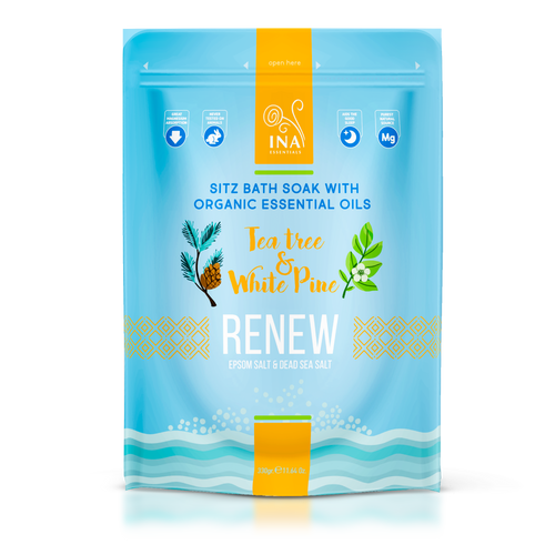 ACCESO ESPECIAL Renew - Sales de Baño con Árbol de Té y Pino Blanco para Hongos en las uñas de los pies y piernas Cansadas