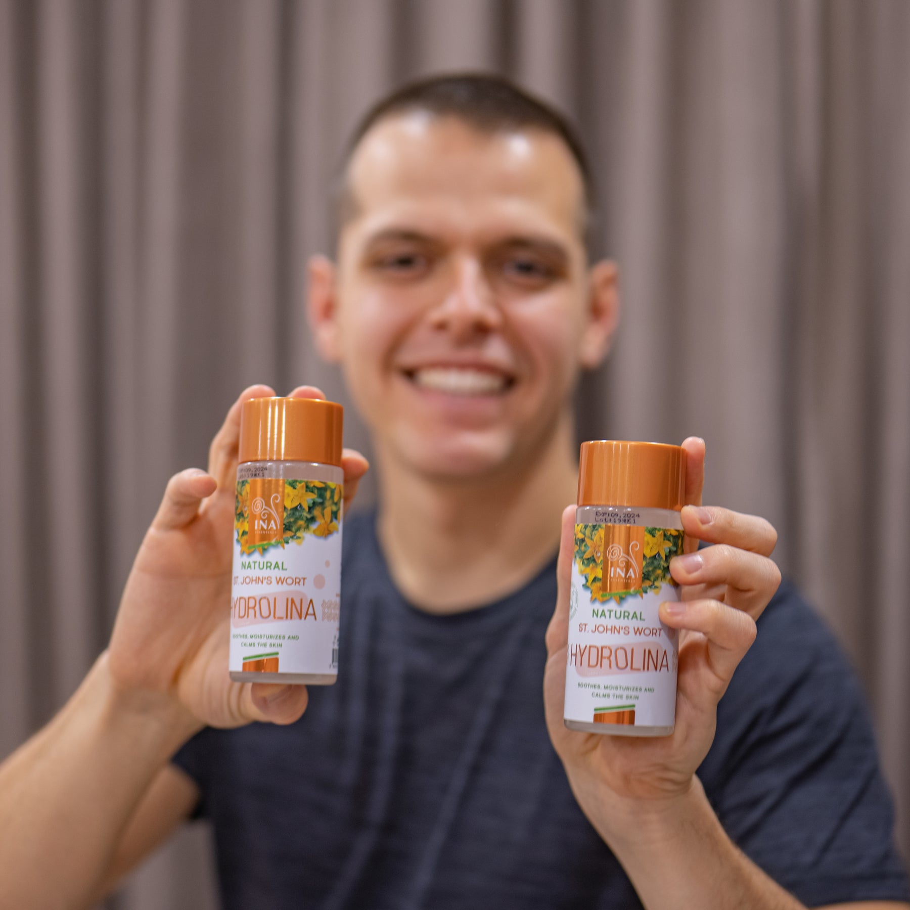 Agua de hierba de San Juan - Hydrolina para la Psoriasis y la Piel Irritada