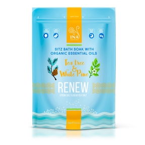 Renew - Sales de Baño con Árbol de Té y Pino Blanco para Hongos en las uñas de los pies y piernas Cansadas